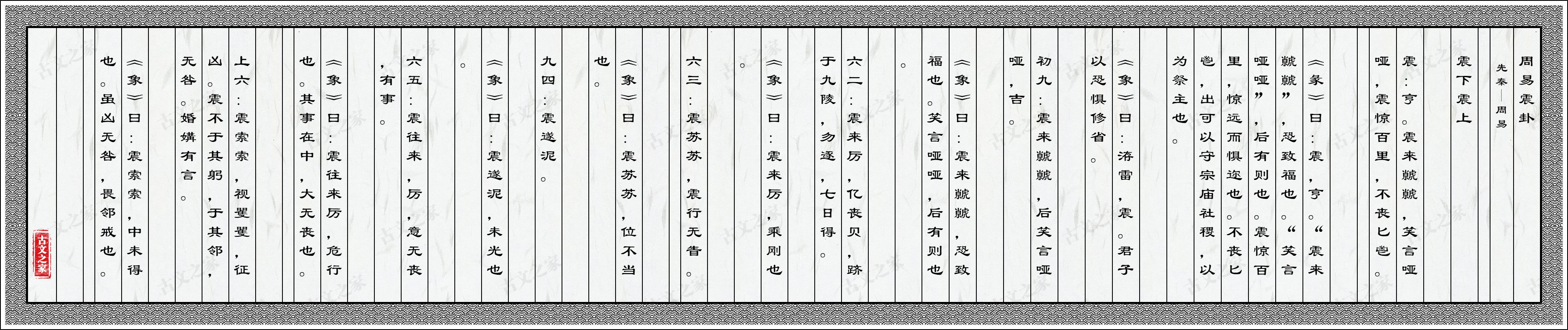 周易震卦