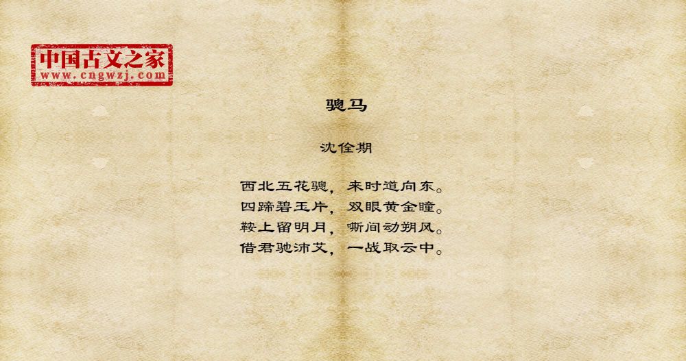 骢马