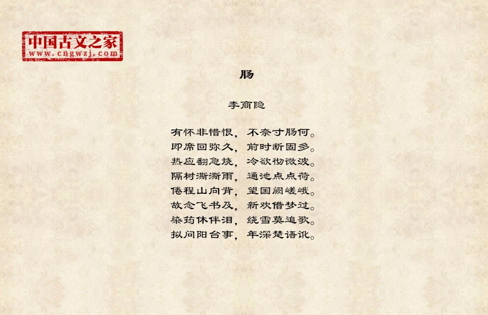 肠