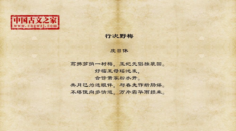 行次野梅