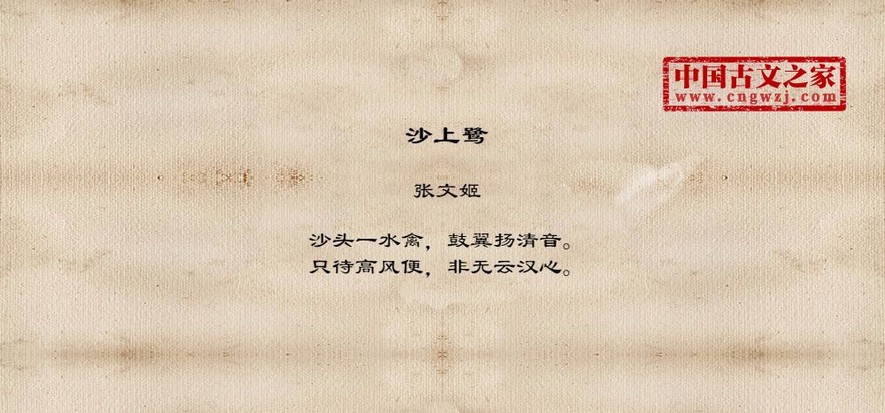 沙上鹭