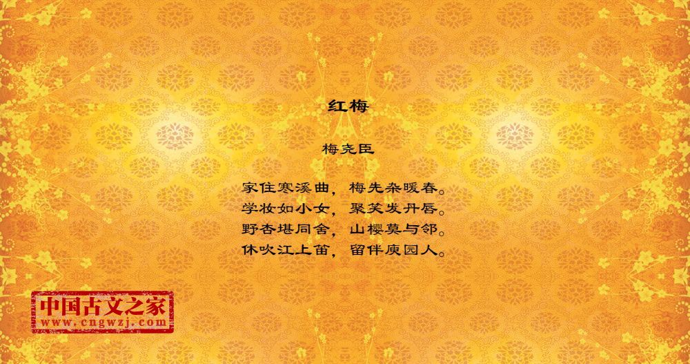 红梅