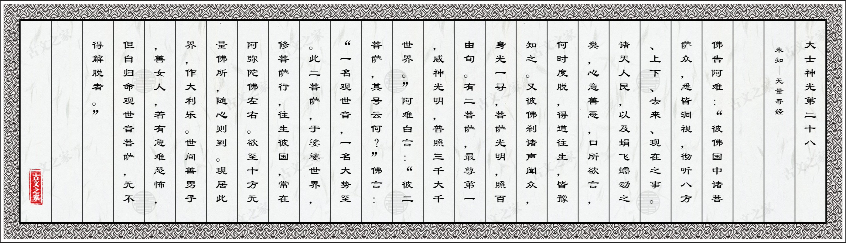 大士神光第二十八